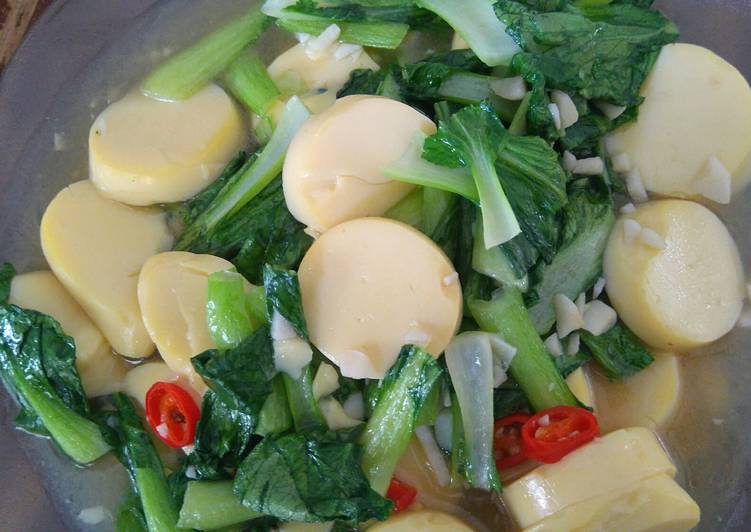  Resep pakcoy cah tofu oleh Yuni Safitri Cookpad