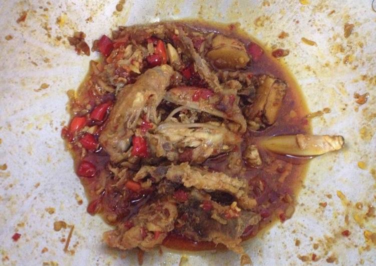 gambar untuk resep makanan Rica Tulang Ayam (Bumbu iris)