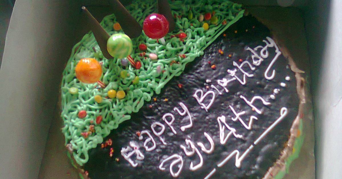 Resep Sponge cake hias