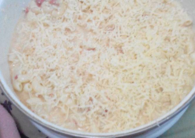 Macaroni schotel kukus home made