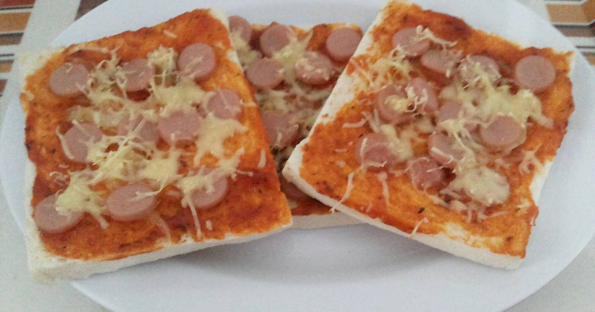 Resep Pizza Roti Tawar oleh TamiCica - Cookpad