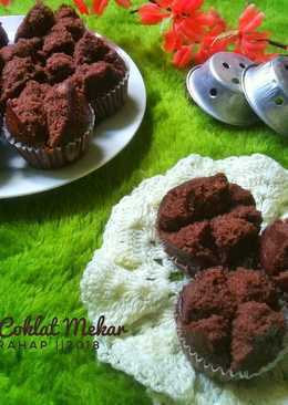 Bolu Kukus Coklat Mekar (#Pr_EgglessCake)