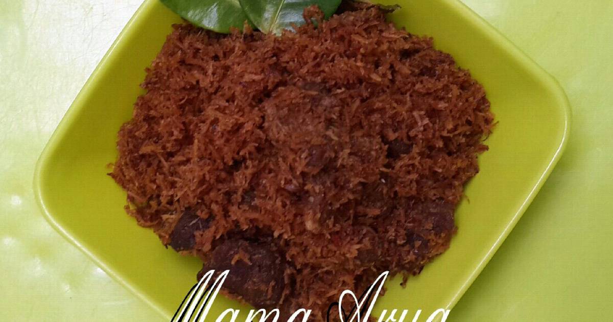  Resep Srundeng ragi daging sapi oleh Mama arya Cookpad