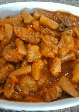 Ikan tuna asam manis