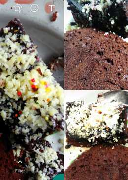 Brownies cokelat kukus tanpa mixer