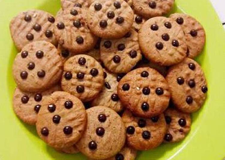 cara membuat Good Time Cookies Imitasi