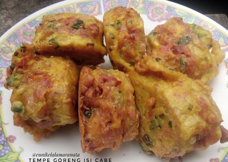 Tempe Goreng Isi Cabe #BikinRamadanBerkesan