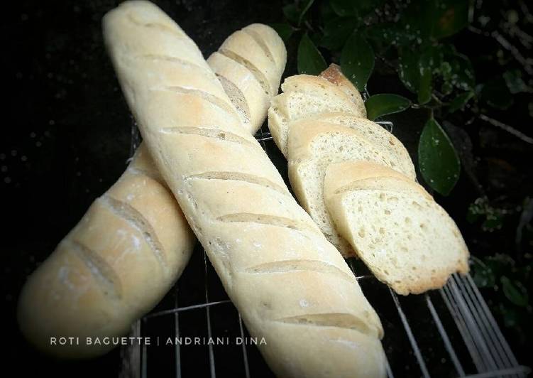 resep masakan Roti Baguette Homemade