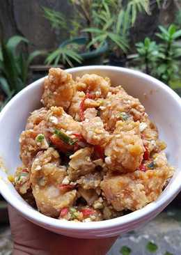 Udang Crispy Telor Asin