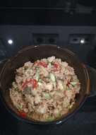 Nasi goreng Pete daging sapi