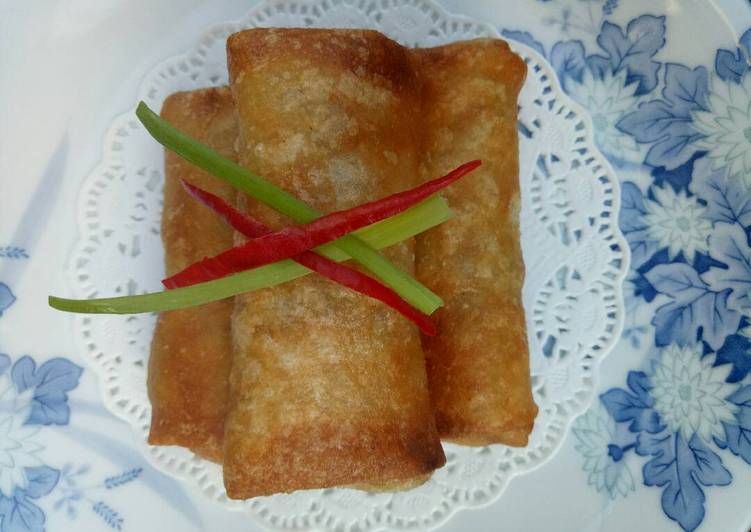 resep makanan Lumpia Goreng #pr_risolesdkk