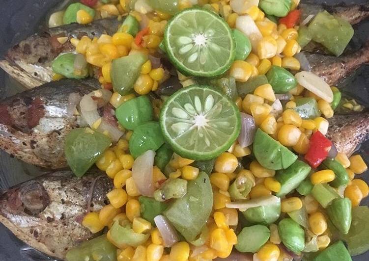 Resep Ikan Asin Peda  Tumis Jagung oleh Fani Fachrani 