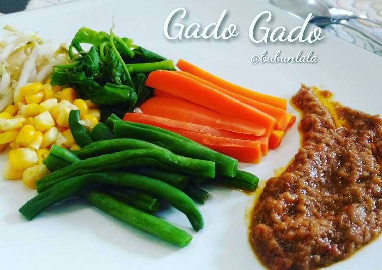 cara membuat Gado Gado