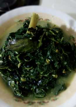 Bobor Daun Singkong (Oblok-Oblok)