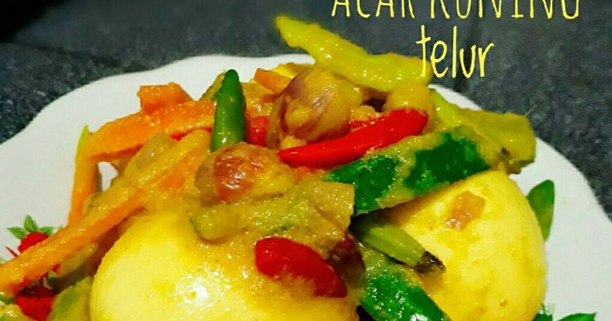  Resep  Telur  Masak Acar Kuning  oleh Ina Harahap Cookpad