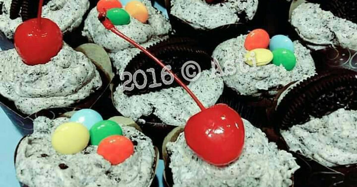 Resep Cupcake oreo