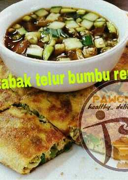 Martabak telur bumbu rendang