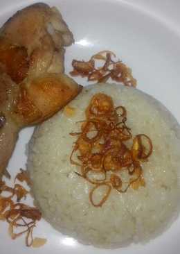 Nasi Ayam Hainan (dengan bumbu seadanya)