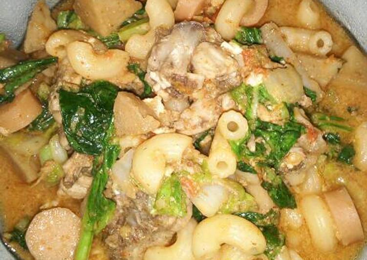 Resep Seblak macaroni campur2 By ipung rohayati