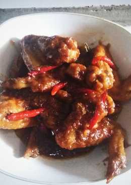 SAYAP AYAM ASAM MANIS ALA AKUH