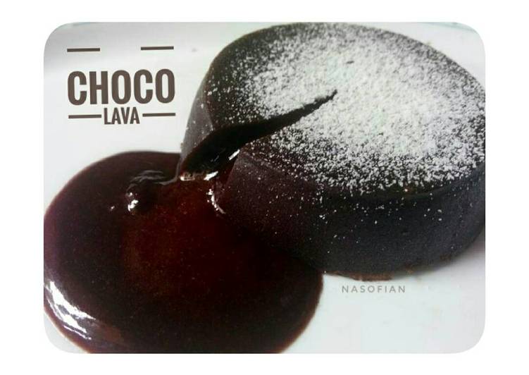 Resep Choco lava By Kristina A #nasofian