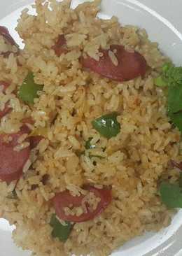 Nasi Goreng Paprika Sosis