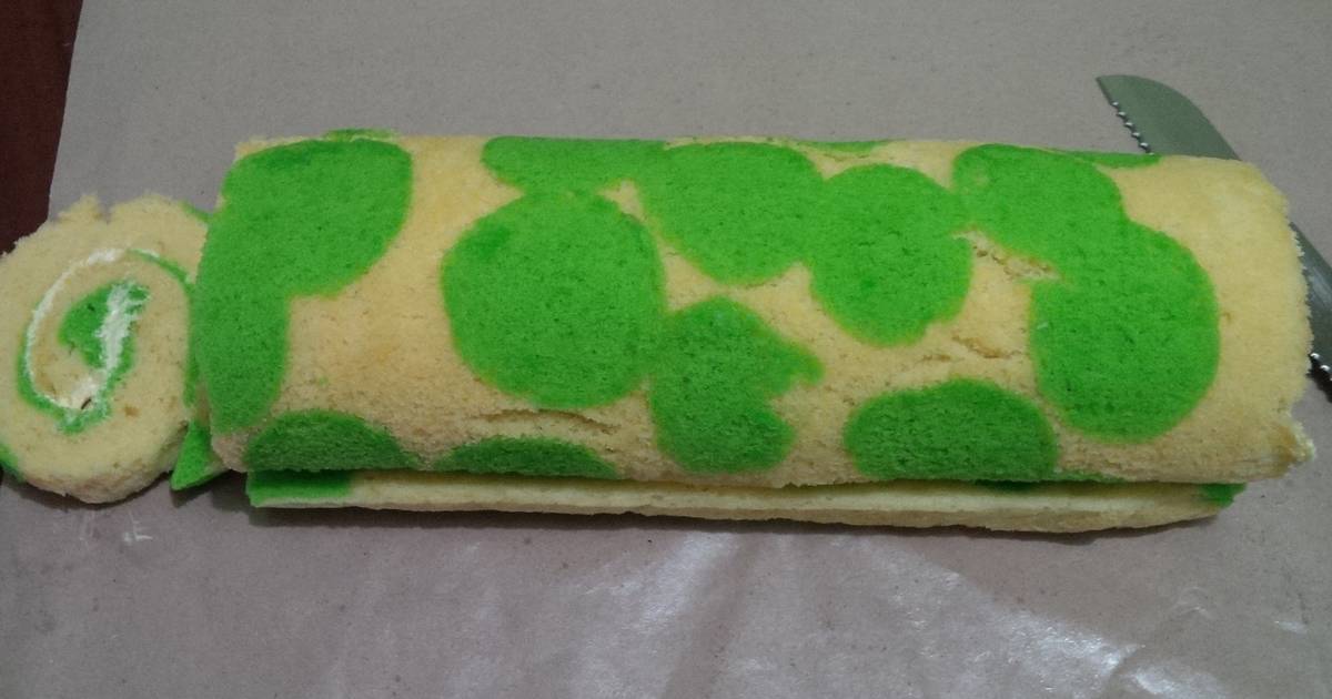 Resep Roll Cake Polka Kukus