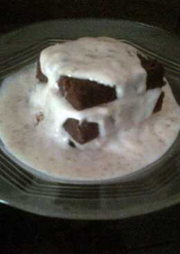 ice cream cake biskuit marie