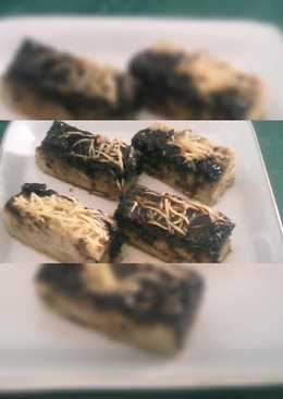 Puding pisang coklat keju