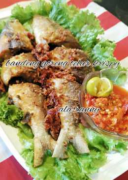 Bandeng goreng gurih telur krispy