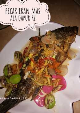 Pecak ikan mas suuuuweegerr dan mudah