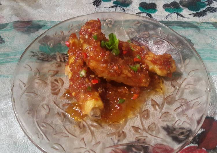 resep makanan crunchy ceker pedas manis