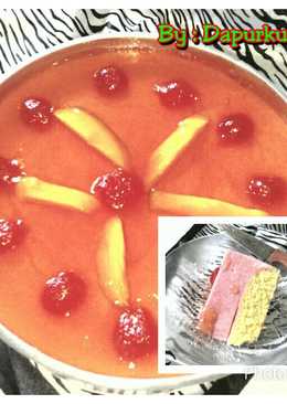 Cake Lapis Puding Mangga