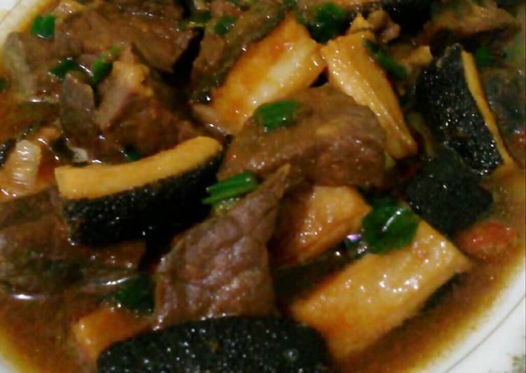 resep makanan Babat Gongso