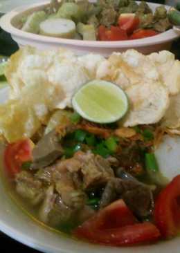 Lontong Soto Sapi