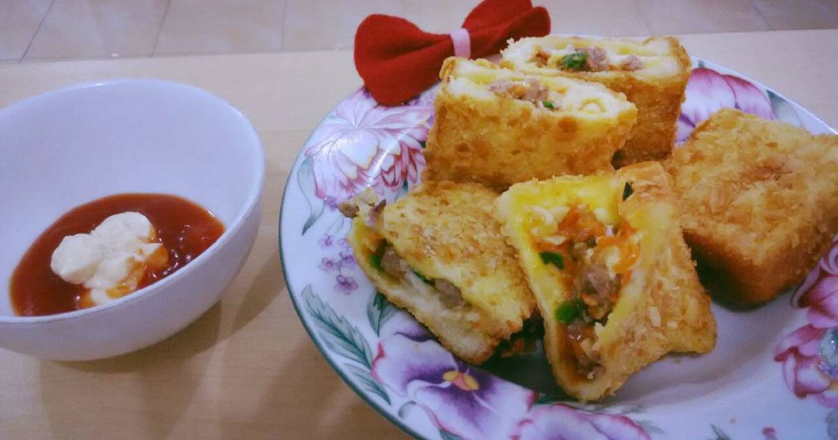  Resep  Roti Goreng Isi  Daging  Sapi  oleh Bunda Syauqi Silmi 