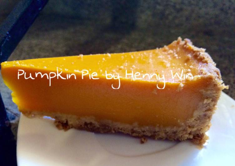 resep lengkap untuk Pumpkin Pie