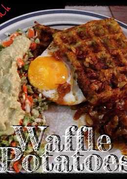 Waffle Potatoes ala chef SaidKuddah