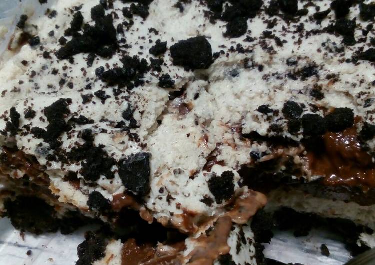 gambar untuk cara membuat Chocolate Lasagna / Lasagna Coklat