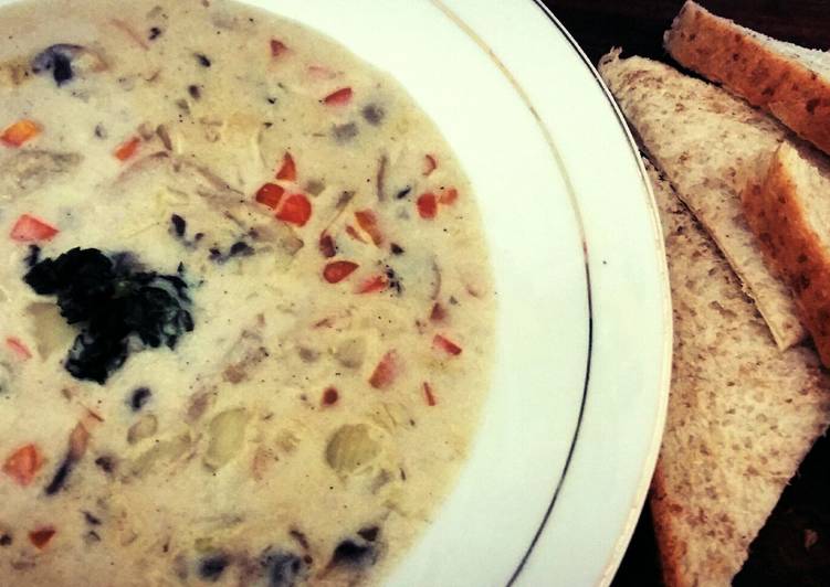 cara membuat Cream Soup With Mushroom and Carrot