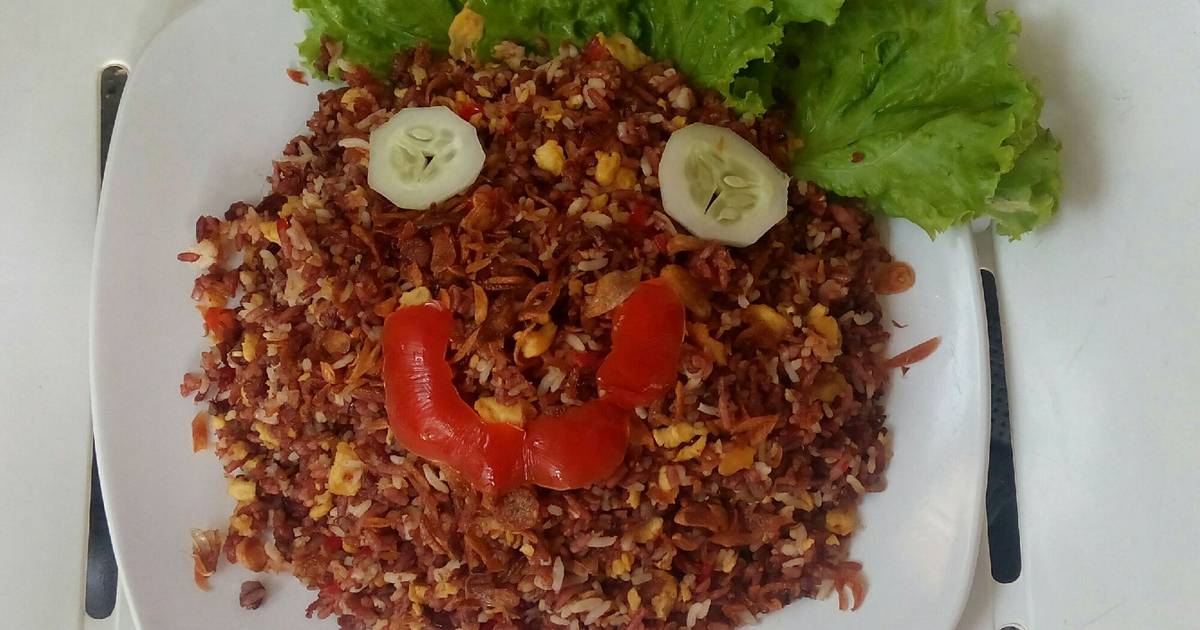 506 resep nasi goreng merah putih  enak dan sederhana Cookpad