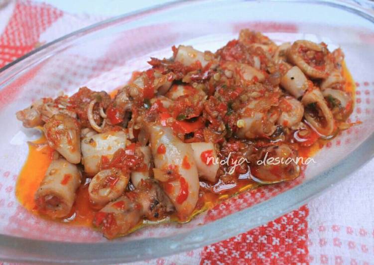 Resep Cumi Asin Rica-Rica Oleh Nidya Desiana R