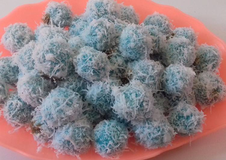 resep Onde Onde alias Klepon Blue??