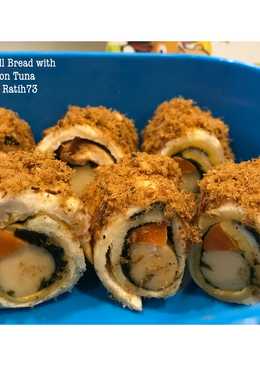 Roll Bread with Abon Tuna Bekal Anak