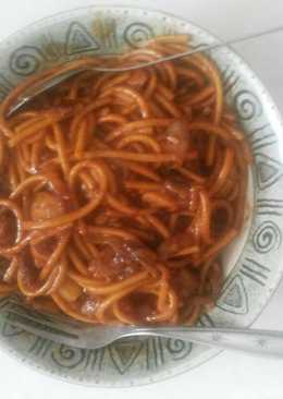 Mie Gomak Kecap pake Babi