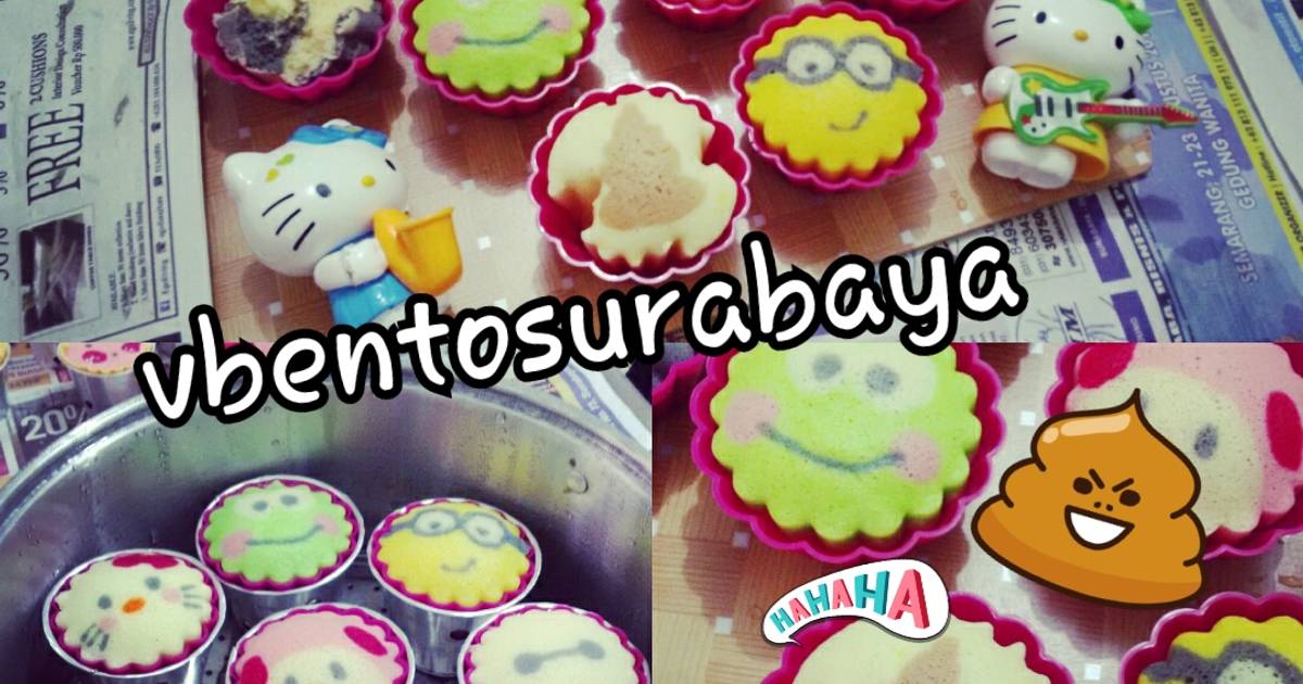 Resep Bolu kukus imut Resep Bolu kukus imut