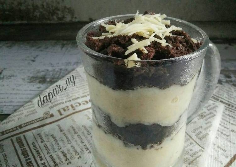 bahan dan cara membuat Melted OREO CHEESECAKE with Cereal (#pr_adakejunya)