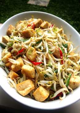 Tumis Toge Tahu Kucai