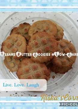 Sesame Butter Cookies #low-carb