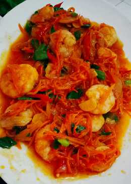 Udang asam manis